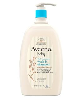 Aveeno Baby Daily Moisture Gentle Bath Wash & Shampoo