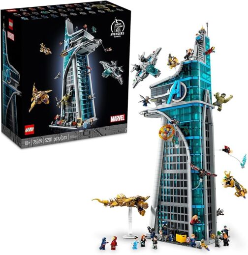 LEGO Marvel Avengers Tower Building Kit